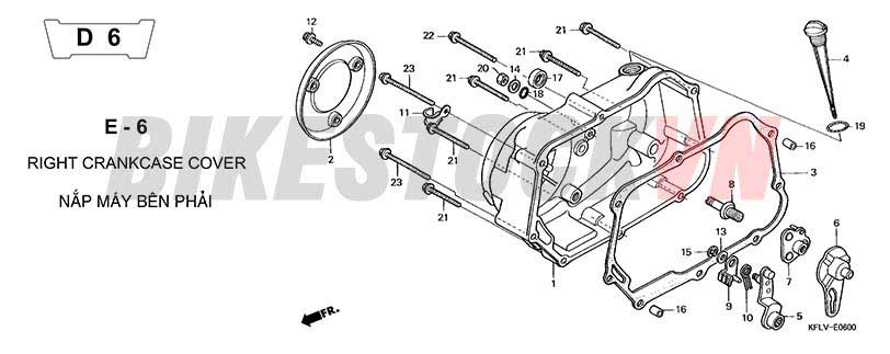 E-6_NẮP MÁY BÊN PHẢI